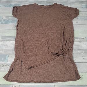 Ee:some Brown Flowy Dress sz Large